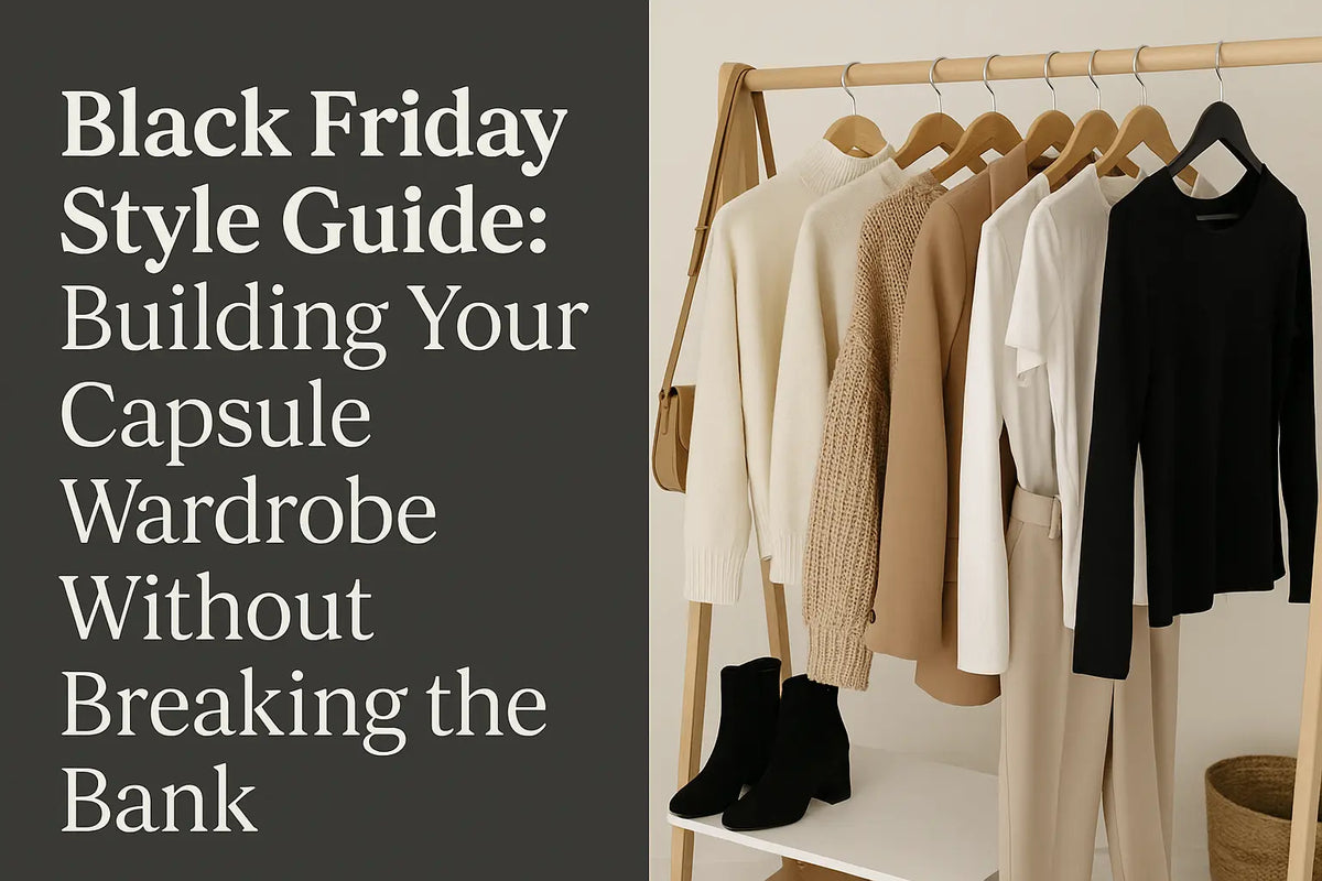 Black Friday Fashion Guide: How to Build a Capsule Wardrobe Without Wasting the Discount
