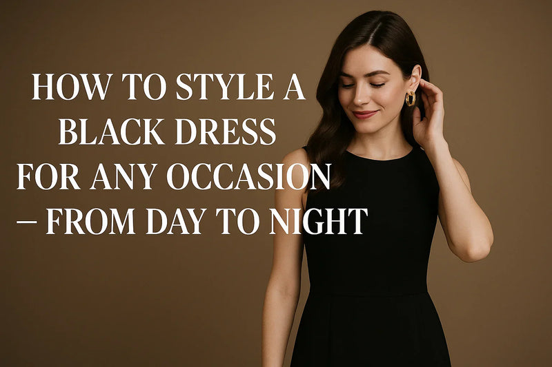How to Style a Black Dress for Any Occasion: Day to Night Outfit Guide