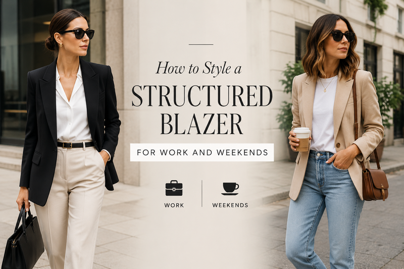 How to Style a Structured Blazer for Work and Weekends