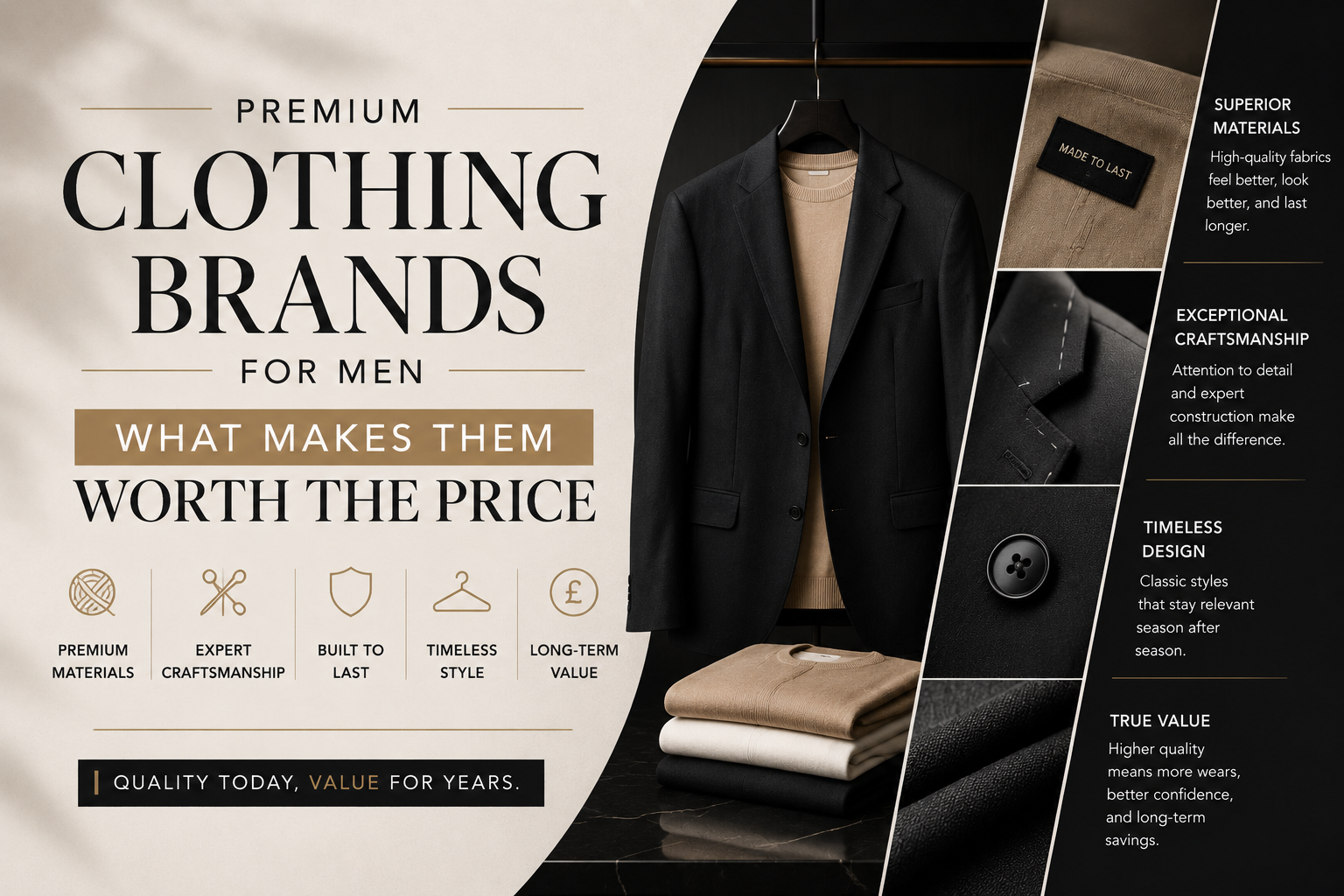 Premium Clothing Brands for Men: What Makes Them Worth the Price