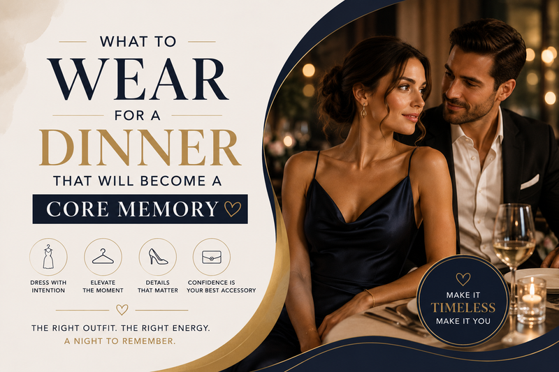 What to Wear for a Dinner That Will Become a Core Memory