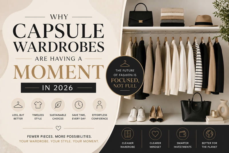 Why Capsule Wardrobes Are Having a Moment in 2026