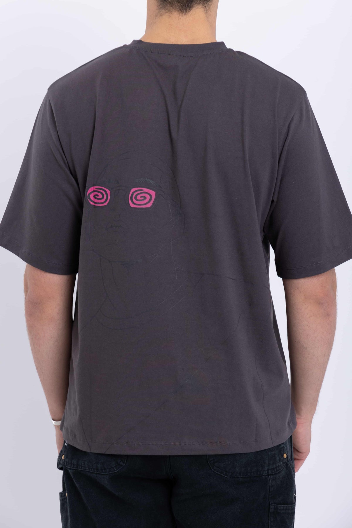 Look Again T-Shirt for Men | Casual Grey Tee Style
