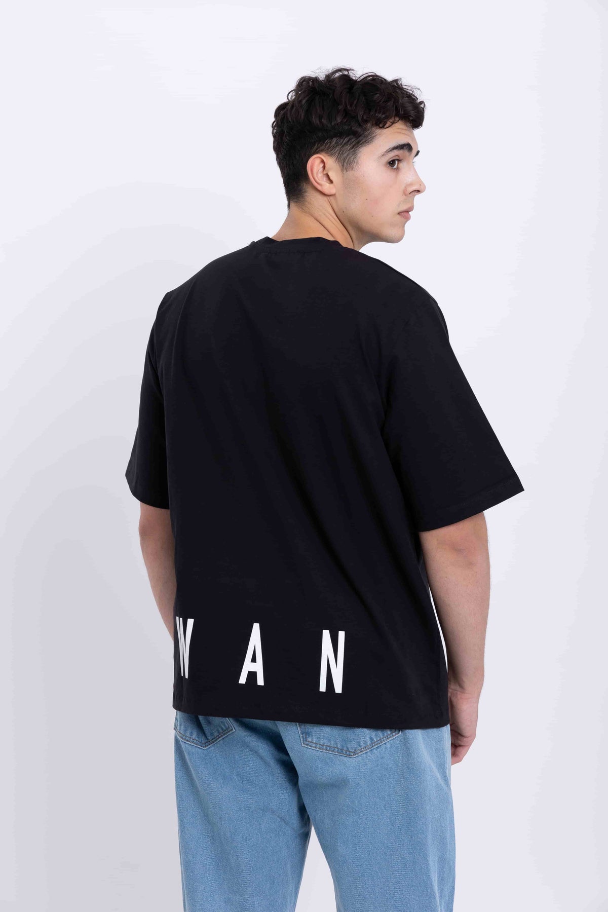 WAGWAN T-Shirt for Men | Classic Black Tee Style