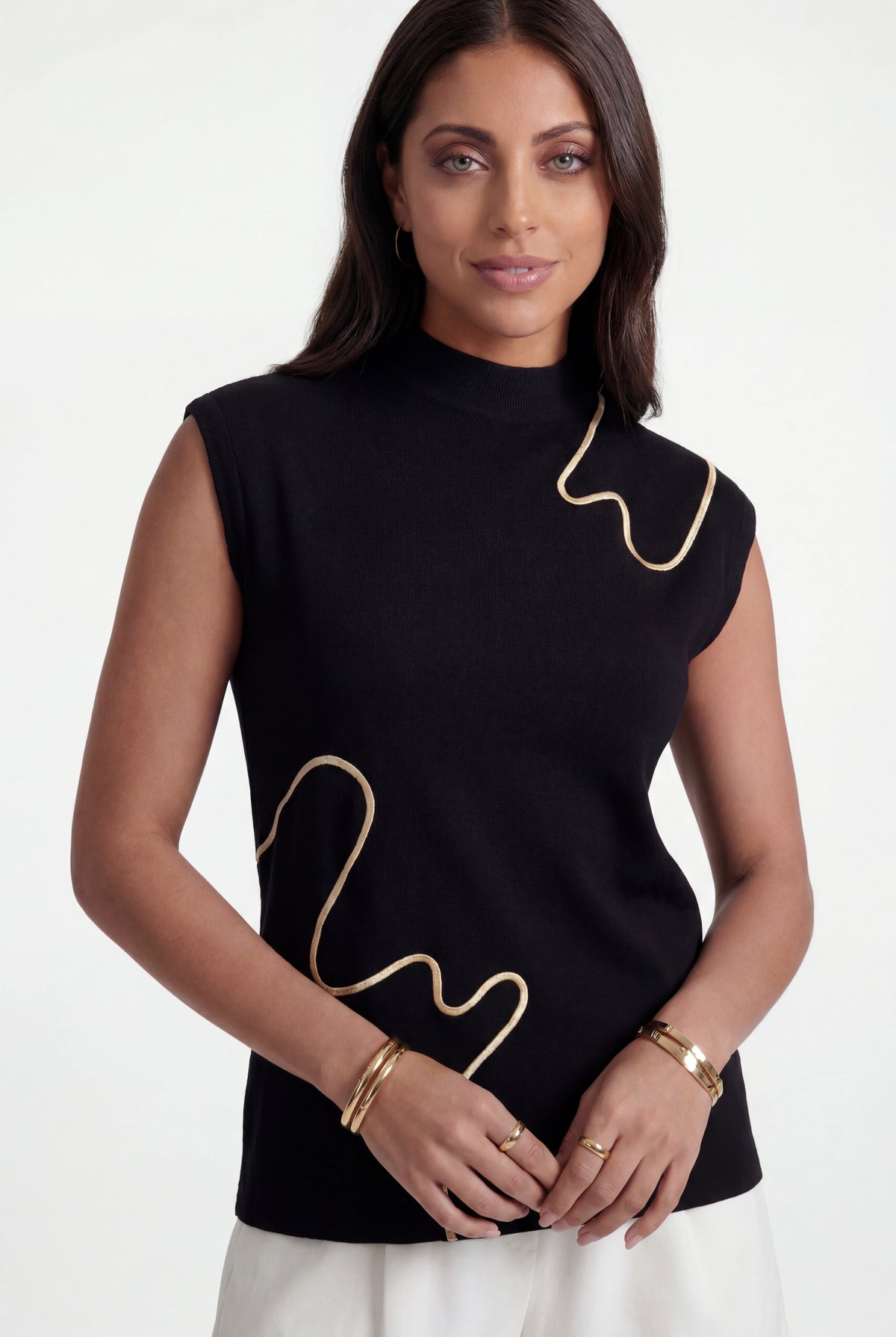 Classic Black Knit Sweater