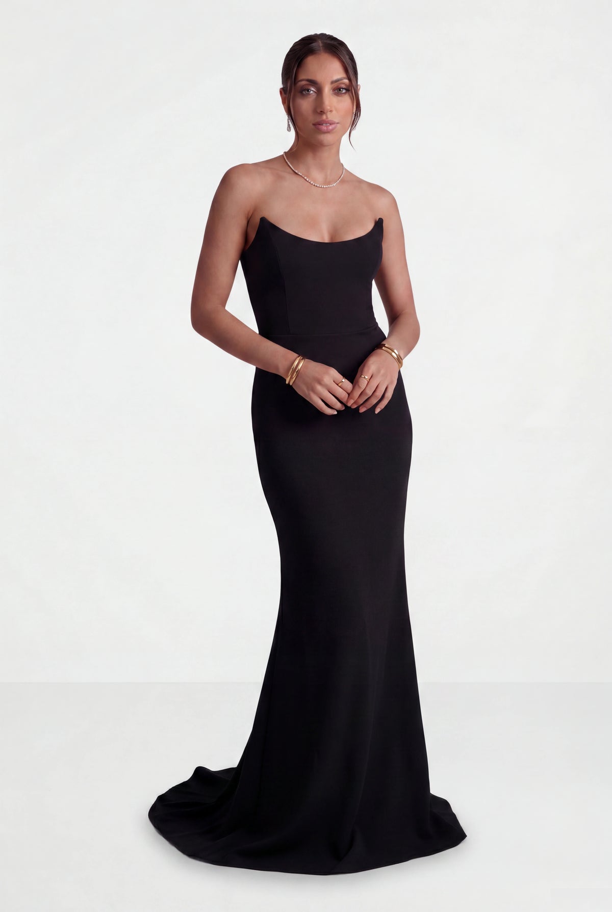 Sweetheart Neckline Evening Dress