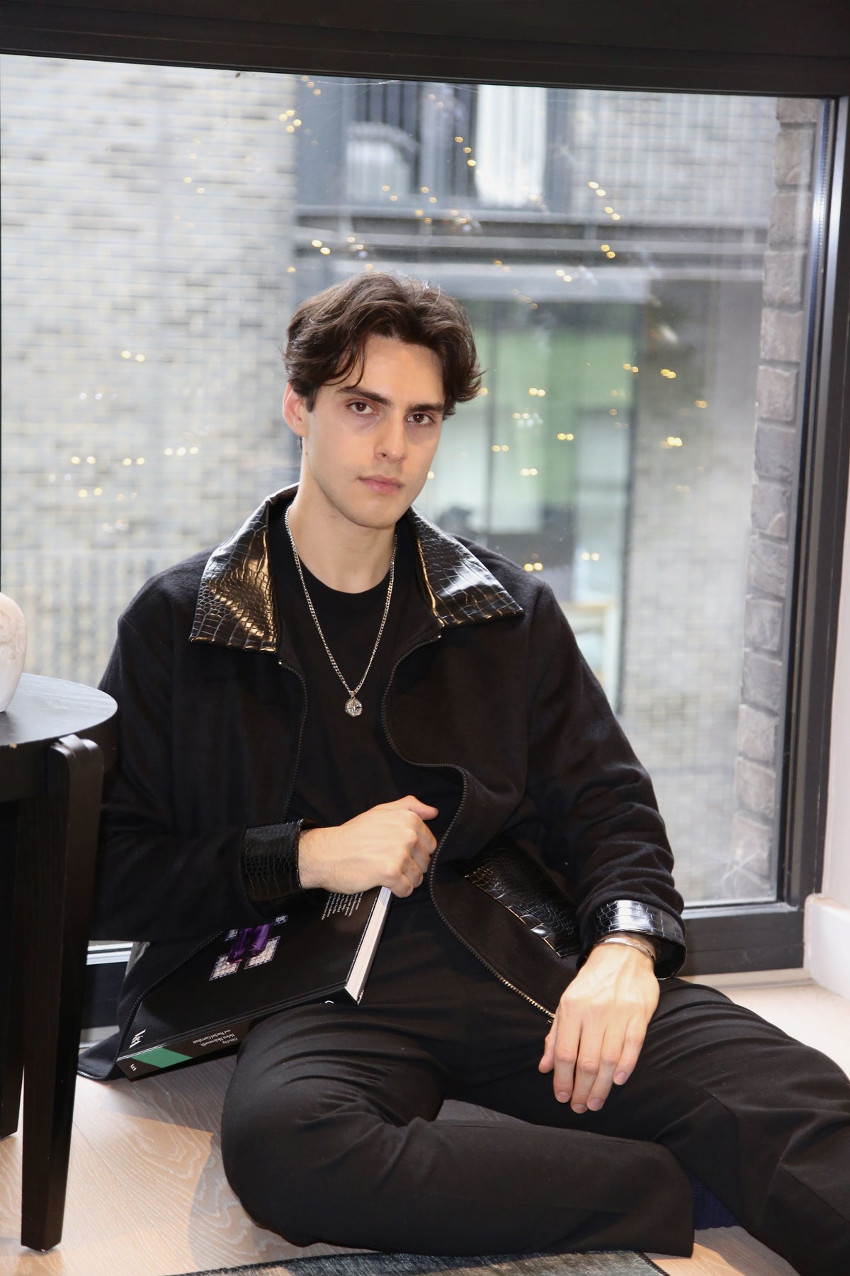 Cavalier Black Casual Jacket for Men