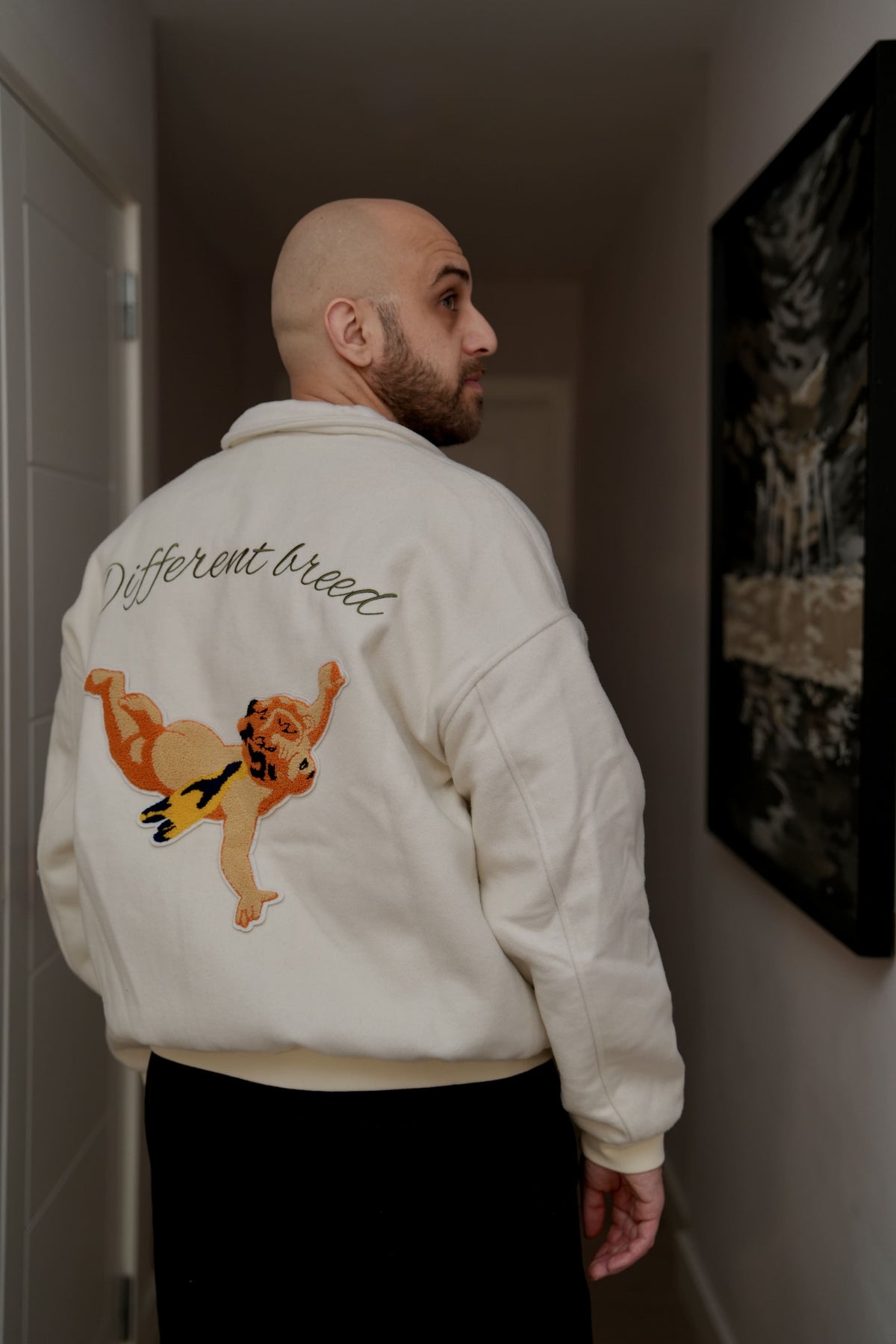 Bomber Jacket For Men – Different Breed White Bomber