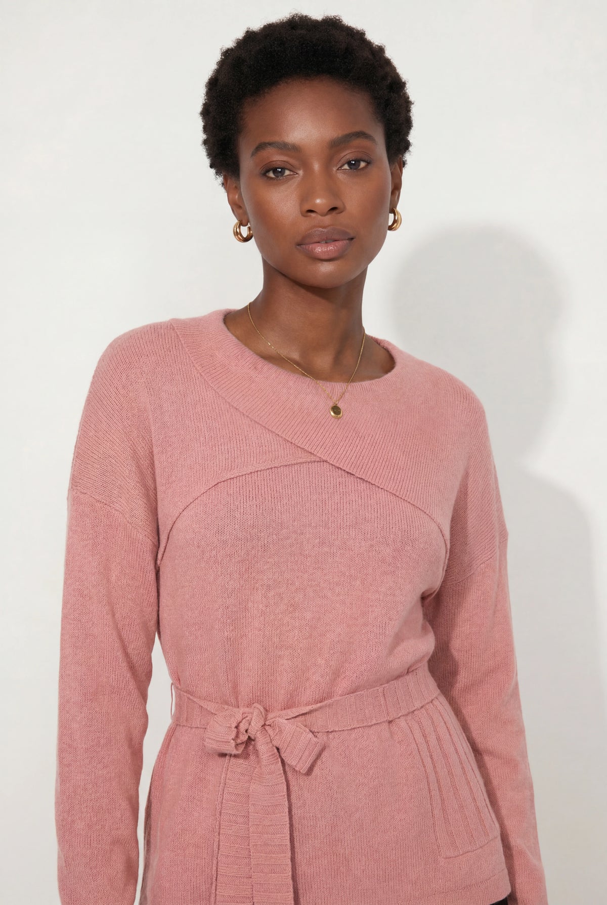 Light Pink Knit Sweater