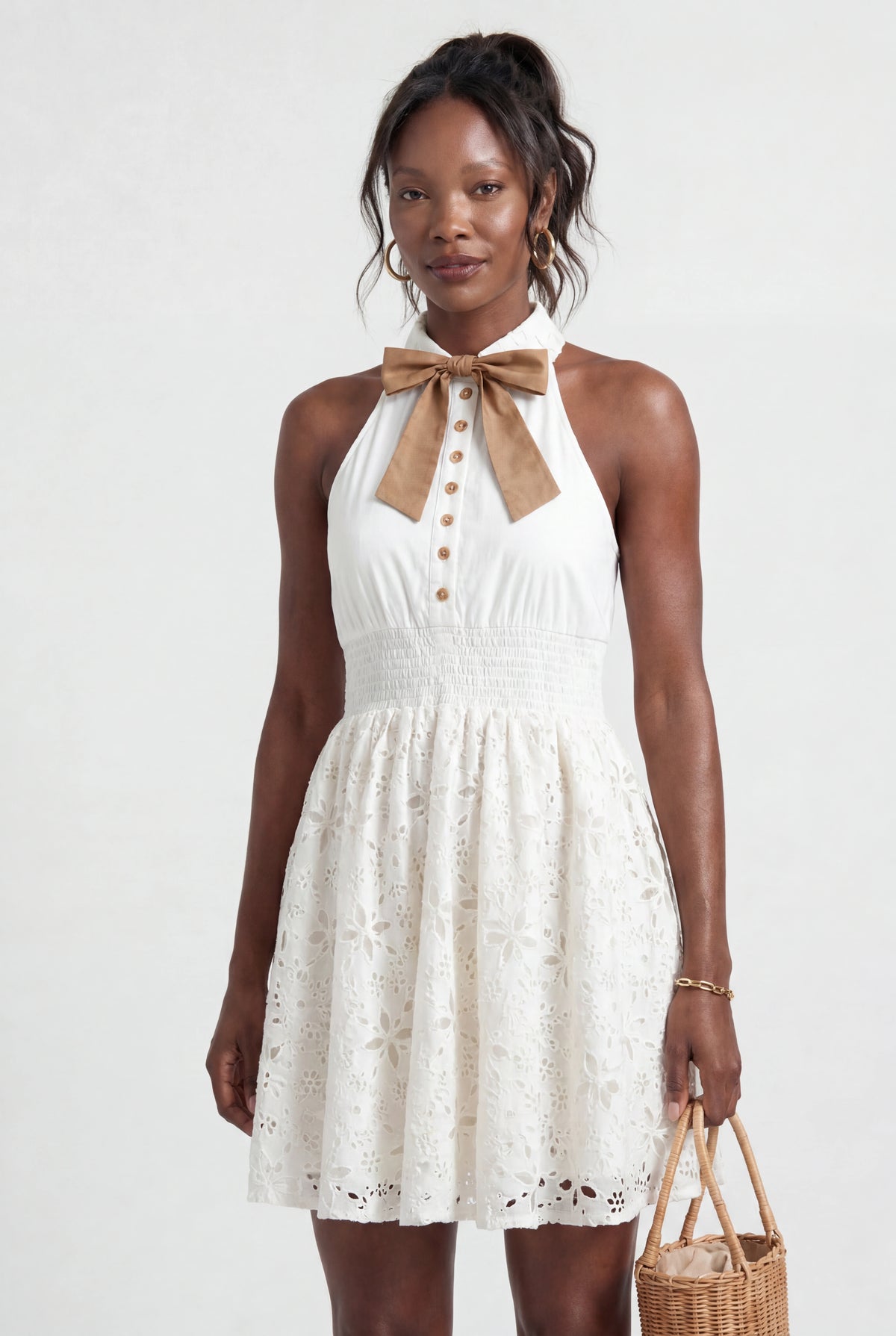 Bow Detail Summer Dress