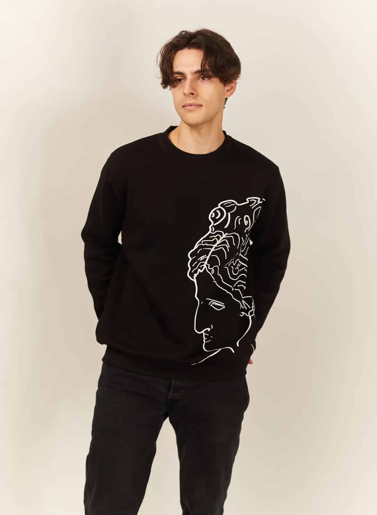 Saint of the Streets – Stylish Sweatshirt for Men