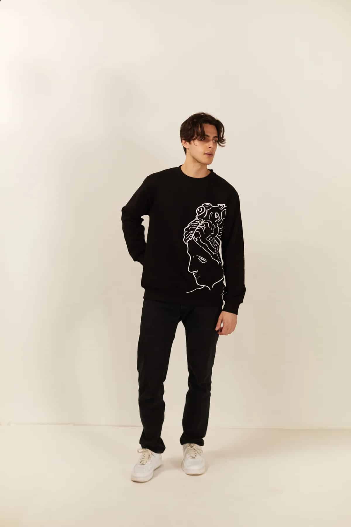 Saint of the Streets – Stylish Sweatshirt for Men