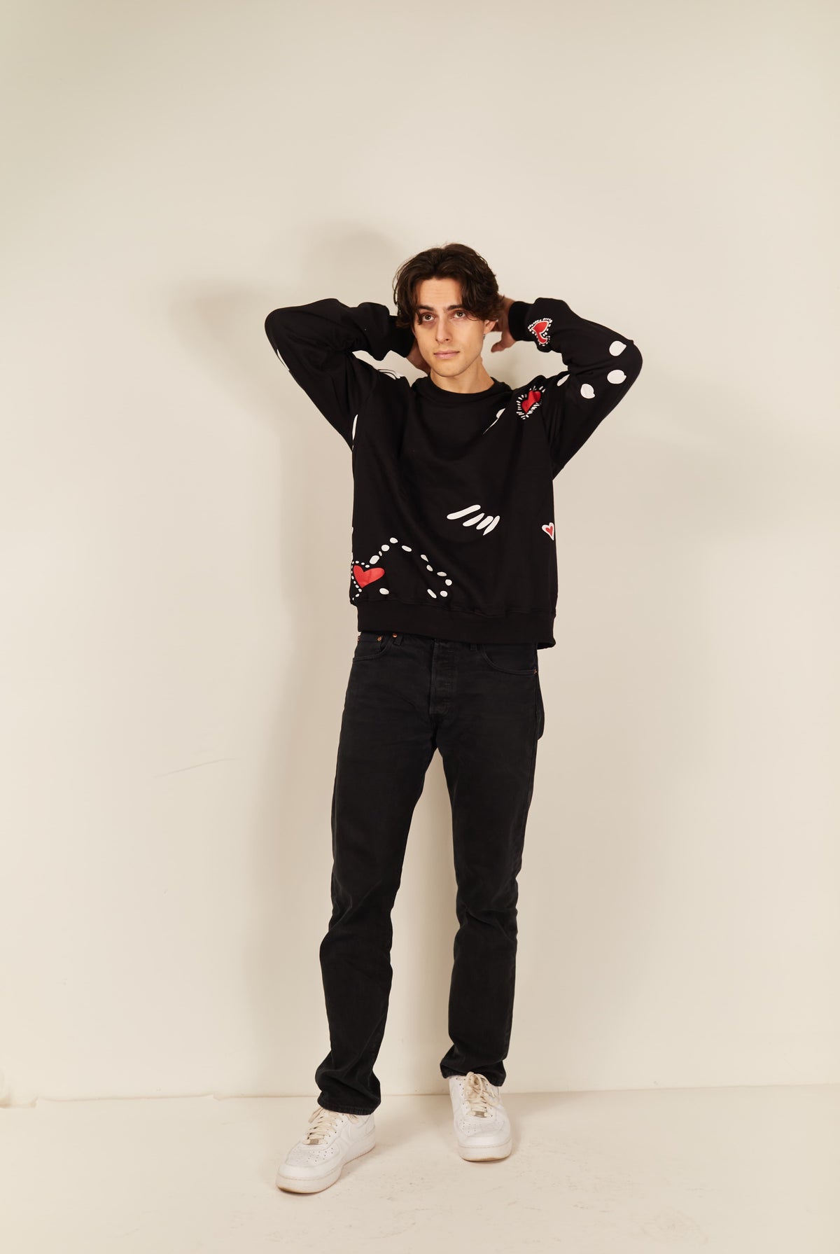 Heart Work Crew Neck | Sweatshirt for Men