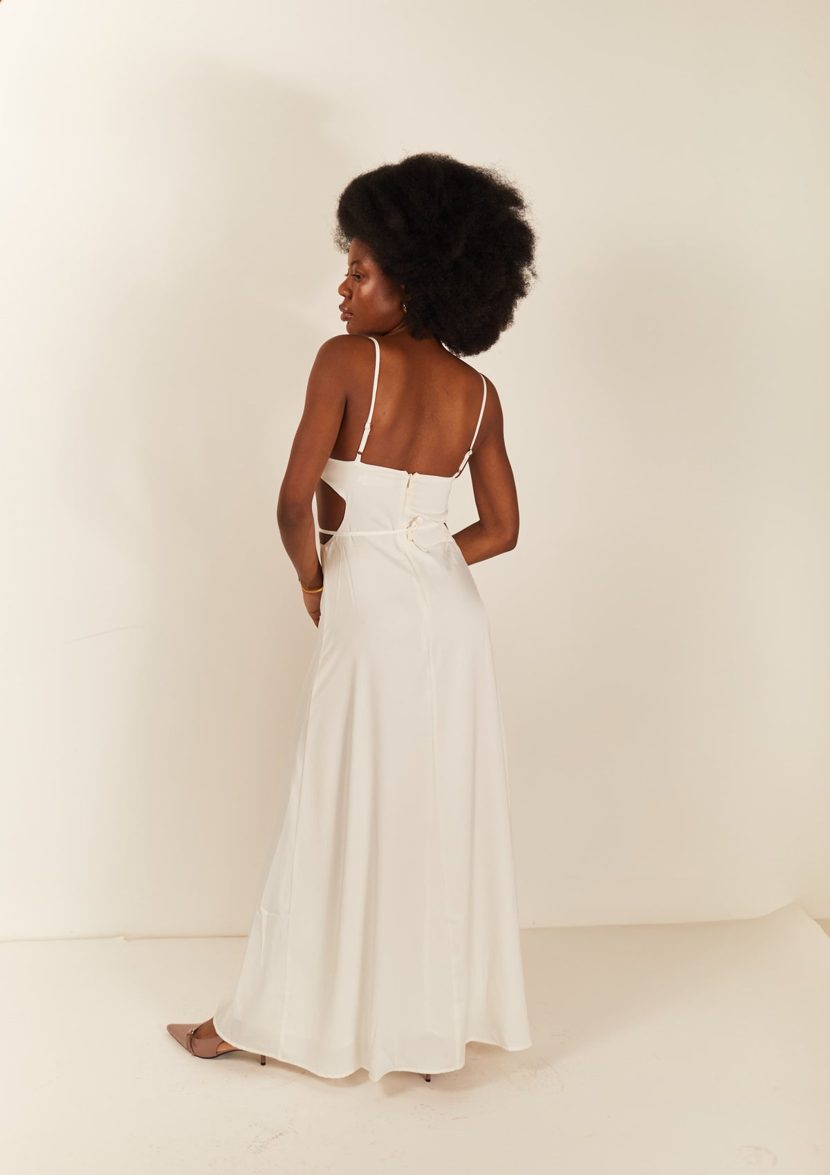 LaBlanche Maxi Dress for Women | White Embroidered Style