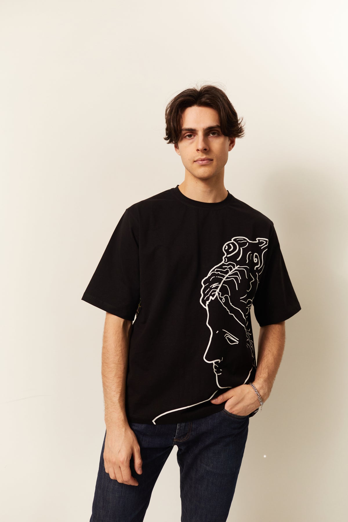 Saint of the Streets Neon Print T-Shirt Men UK | GT Fashion