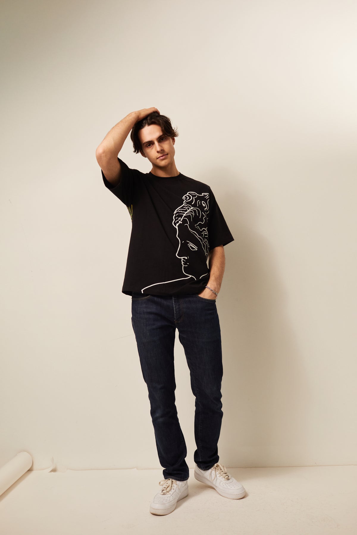 Saint of the Streets Neon Print T-Shirt Men UK | GT Fashion
