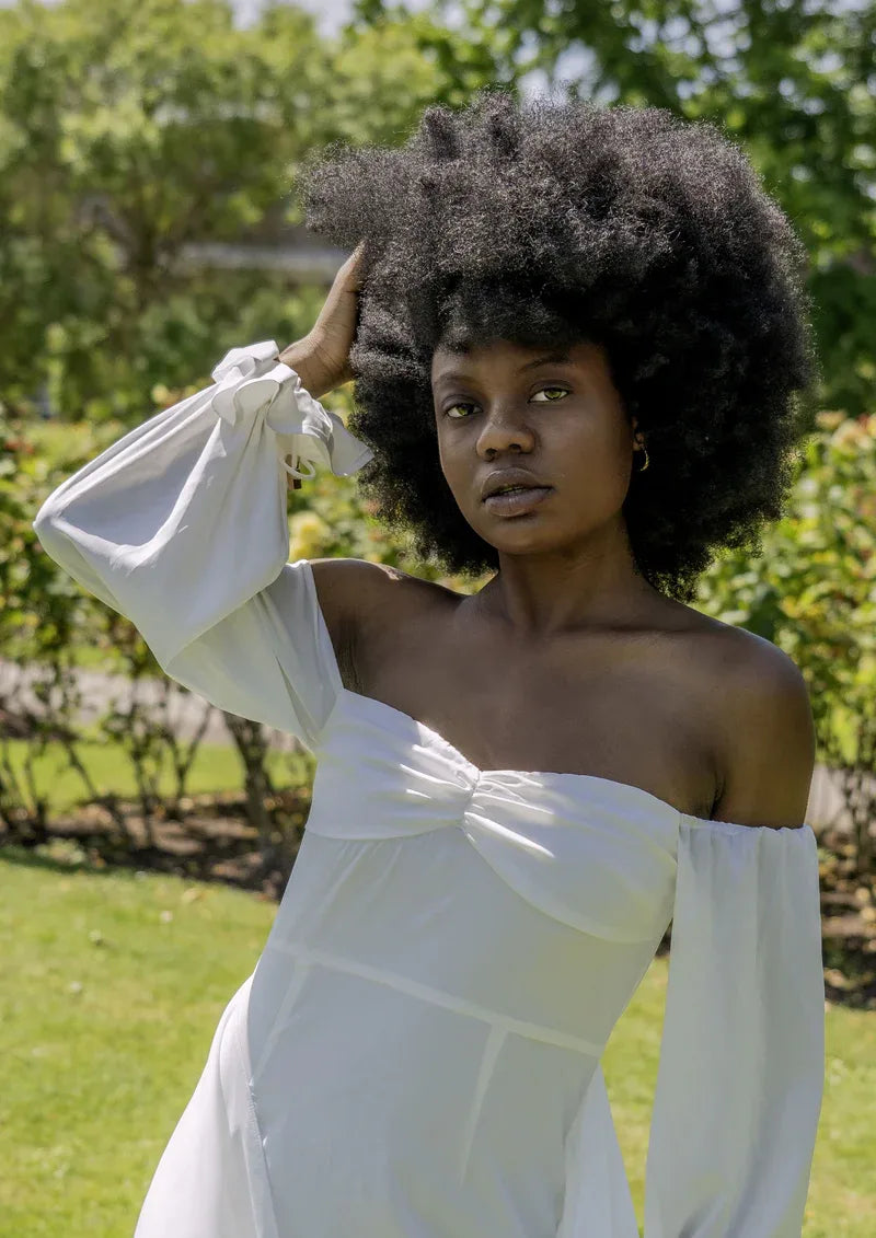 Summer Promise Mini Dress for Women | Fresh White Style